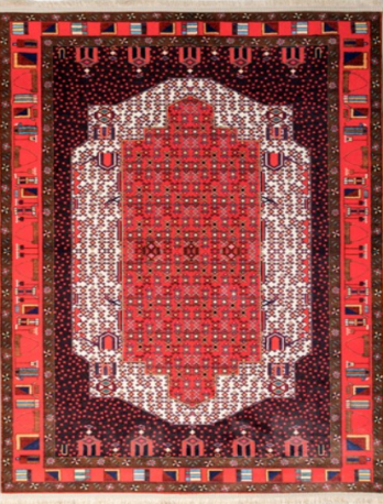    فرش ماشینی کلاریس -سنتی کد M100310