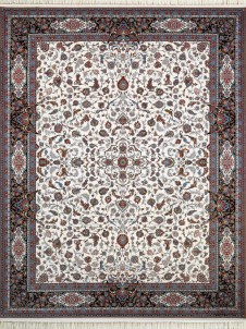فرش ماشینی 1000 شانه طرح افشان کد - D 1010