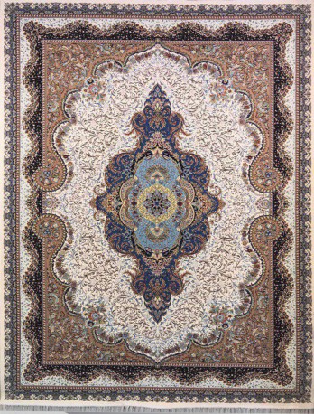 فرش ماشینی 1200 شانه-10 رنگ طرح ارسس کد Z1221