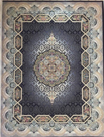 فرش ماشینی 1200 شانه-10 رنگ -طرح هالیدی کد mz12009