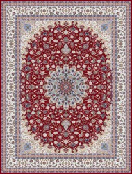 فرش ماشینی 1200 شانه 8 رنگ طرح نائین کد A12008